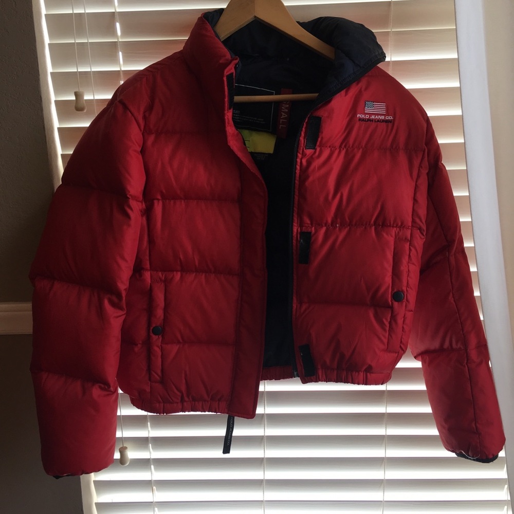 Red Puffer Jacket - Ralph Lauren